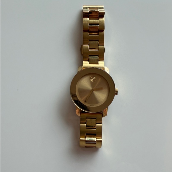 Movado Accessories - Gold Metal Watch